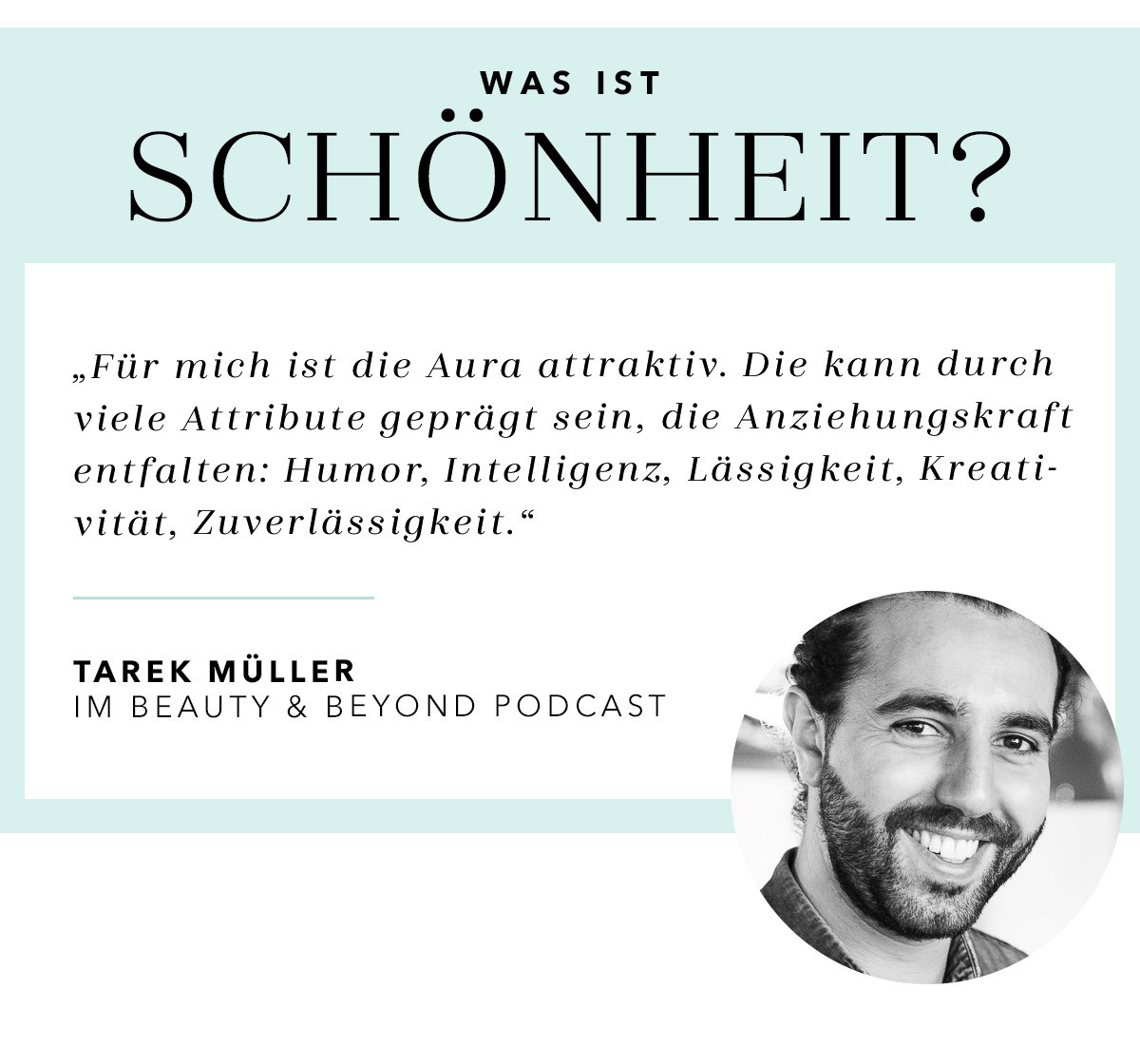 Tarek Müller im BEAUTY & BEYOND Podcast