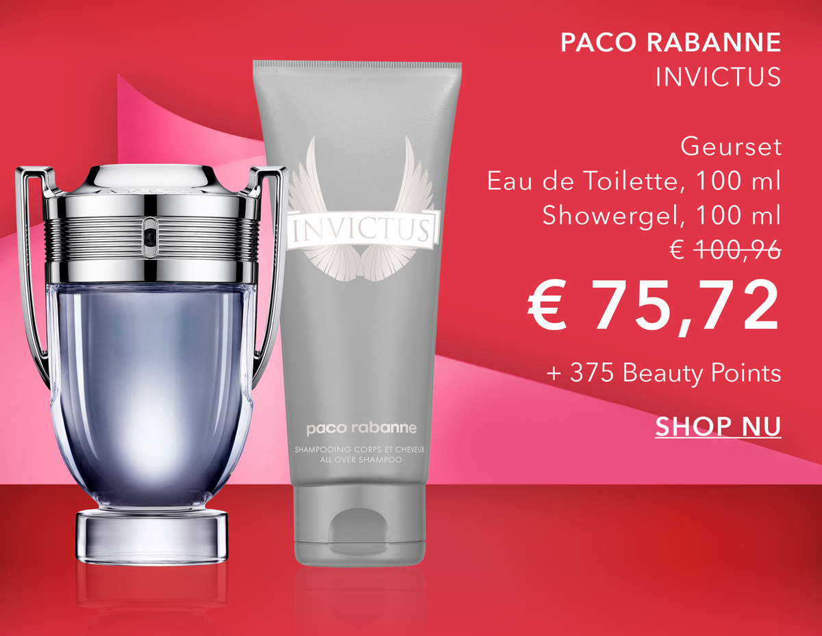 Product 3 - Paco Rabanne Invictus 100ml EdT + 100ml Showergel